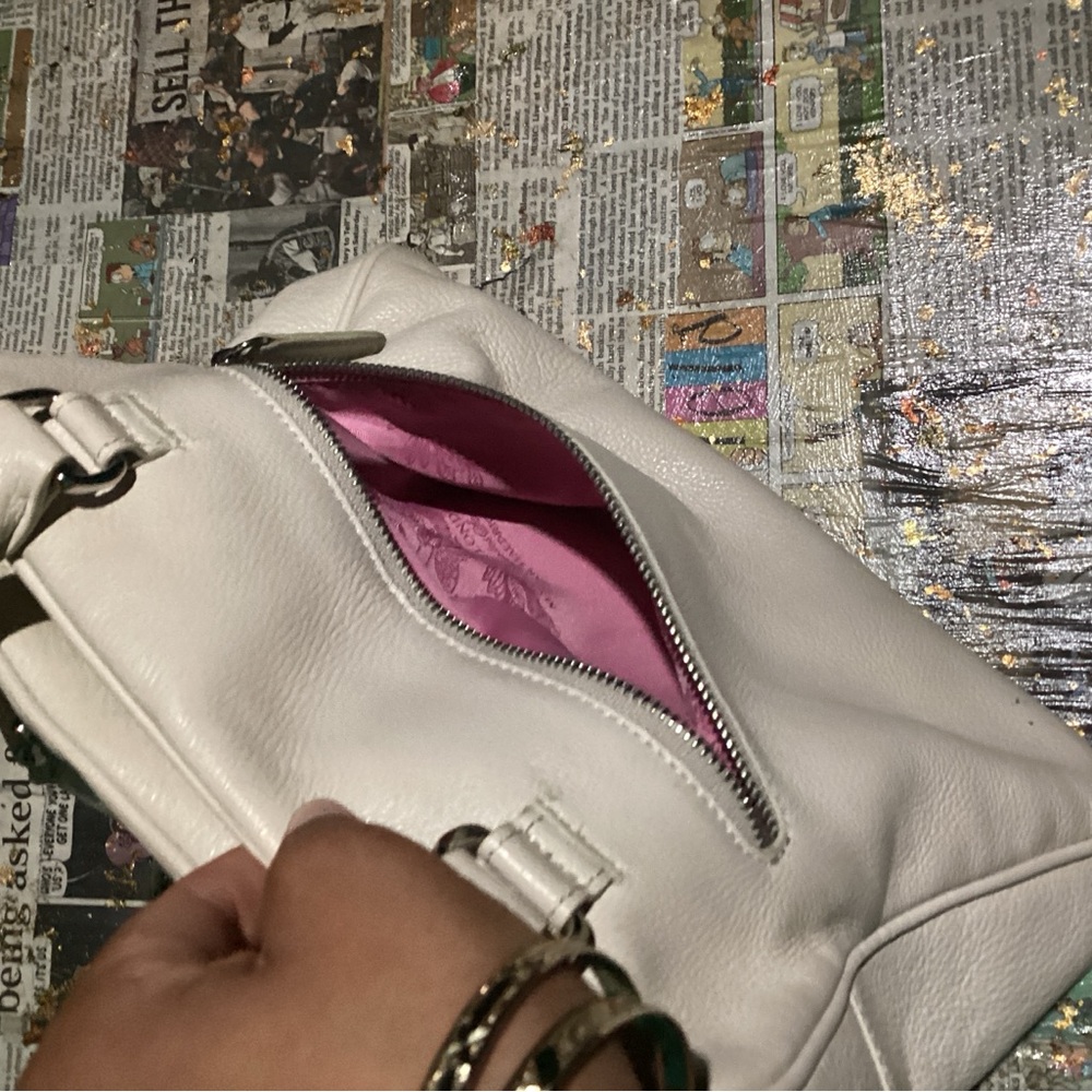 My Flat in London Broker Handbag Purse Satchel Leather 3067 - Picture 7 of 10